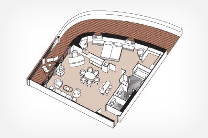 Signature Suite floor Plan
