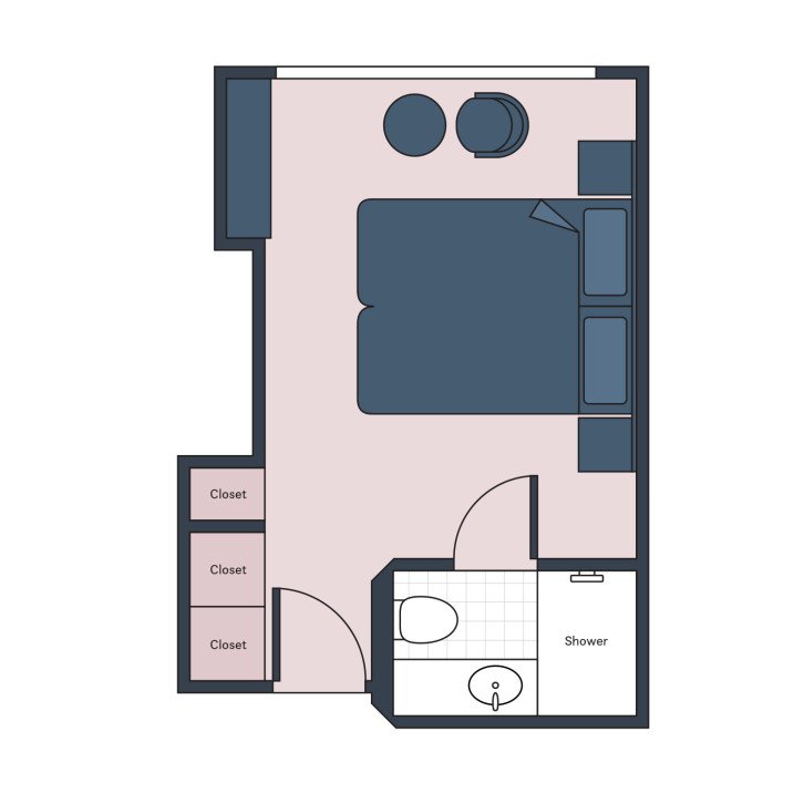 Classic Stateroom floor Plan