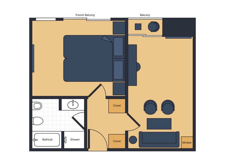 Royal Suite floor Plan