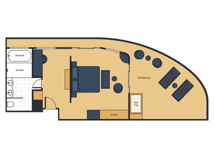 Royal Suite floor Plan