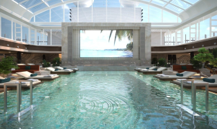 The Conservatory Pool & Bar on EXPLORA III
