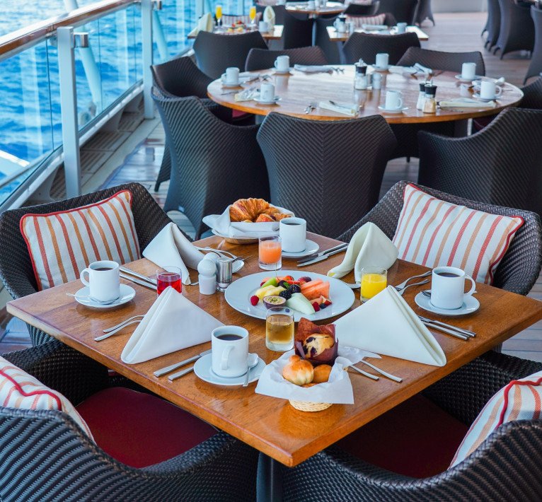 The Patio on Seabourn Ovation