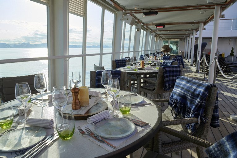 The Patio on Seabourn Quest