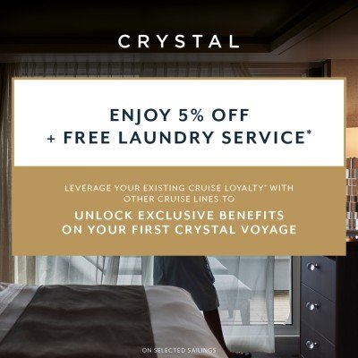 Crystal New Bookers & grand voyage message