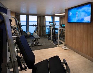 Fitness Room on Celebrity Flora