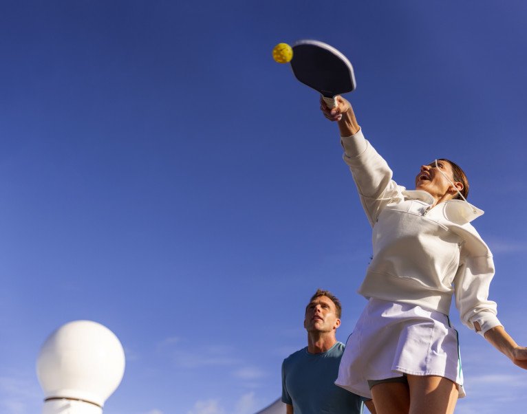 Pickleball at Sea
