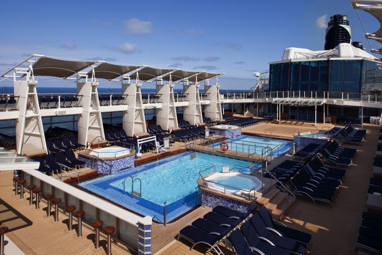 The Pool Deck on Celebrity Eclipse