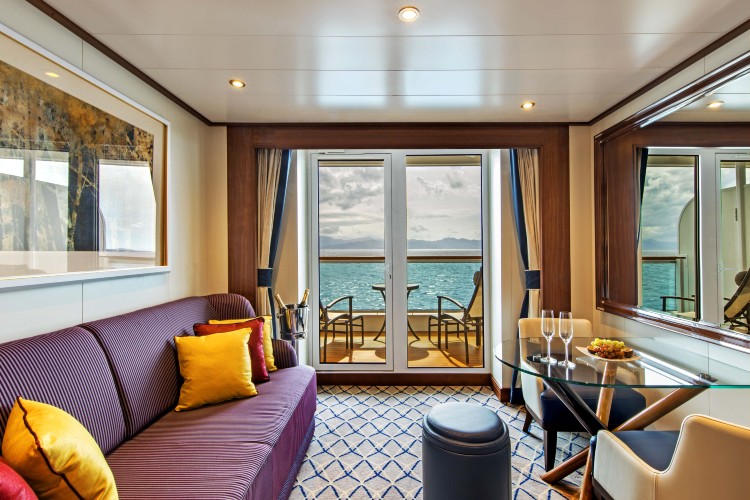 Veranda Suite, Seabourn Ovation