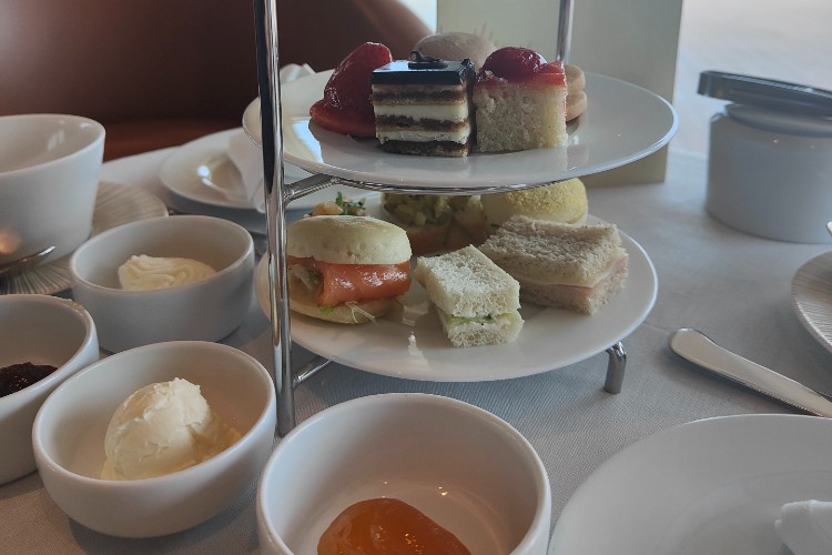 Afternoon Tea, Seabourn Ovation