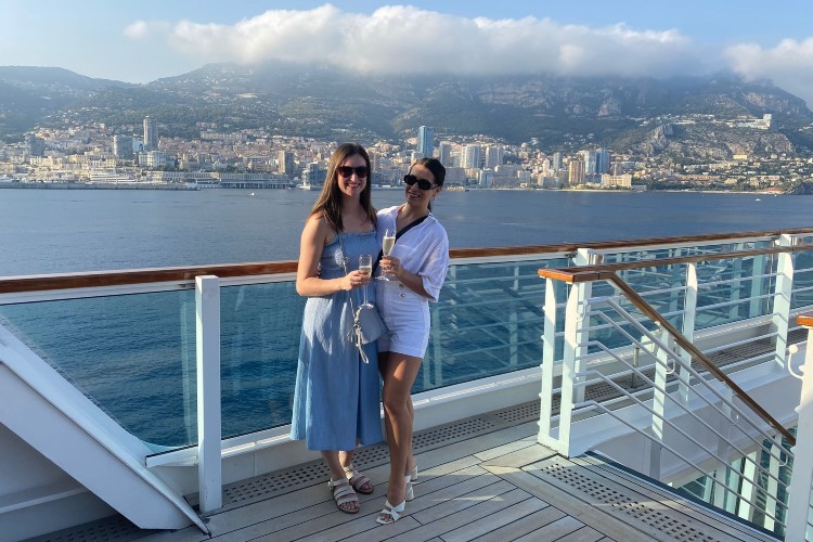 Emma and Melissa, Seabourn Ovation
