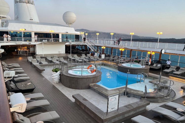 Azamara Journey Pool Deck