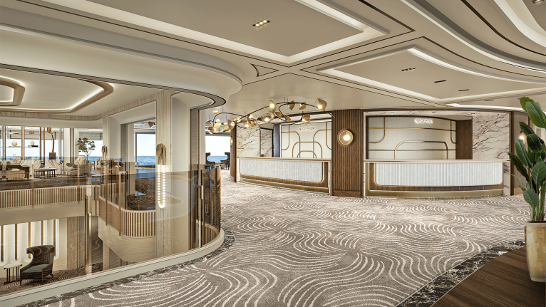 Reception on Seven Seas Prestige