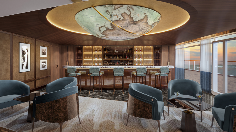 Meridian Lounge on Seven Seas Prestige