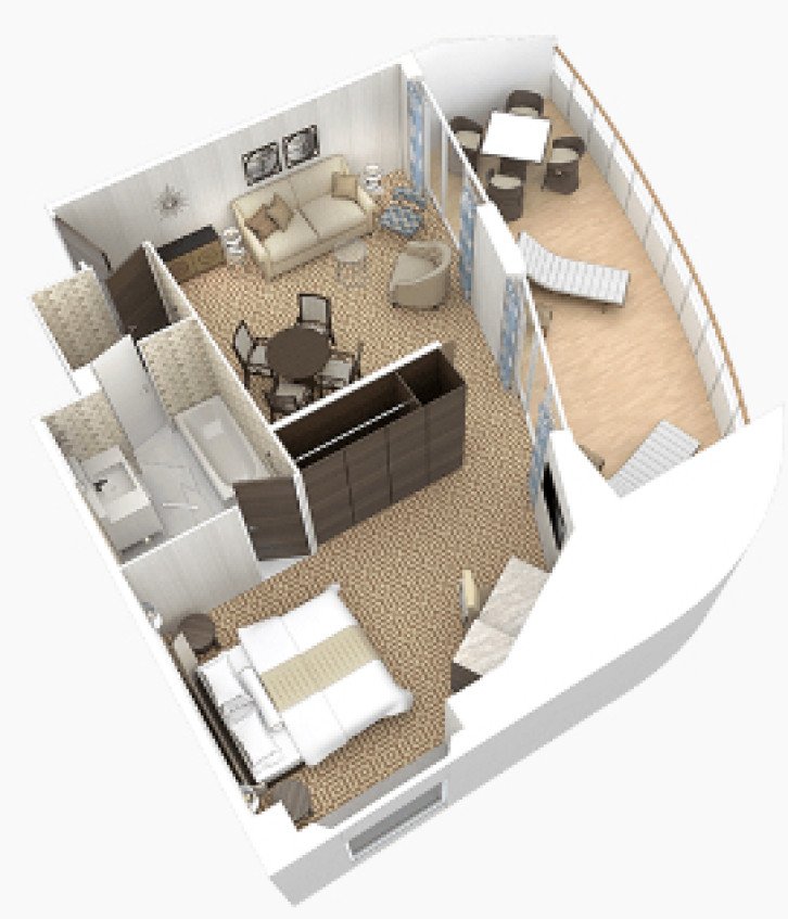 Ocean Suite floor Plan