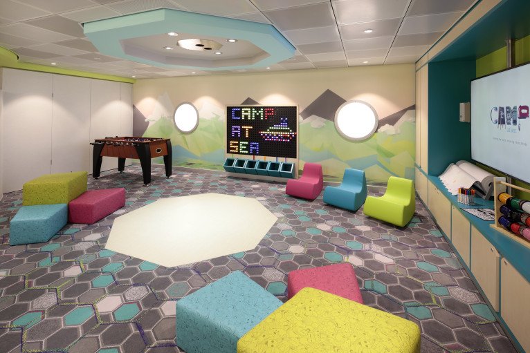 Camp at Sea on Celebrity Edge