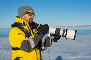 Resident photographers on MS Roald Amundsen