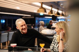 Explorer Lounge & Bar on MS Roald Amundsen