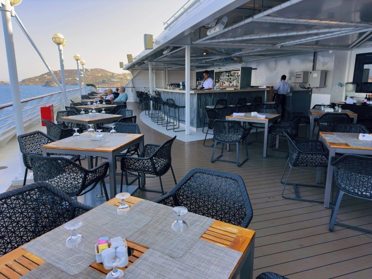 Sunset Bar on Azamara Pursuit