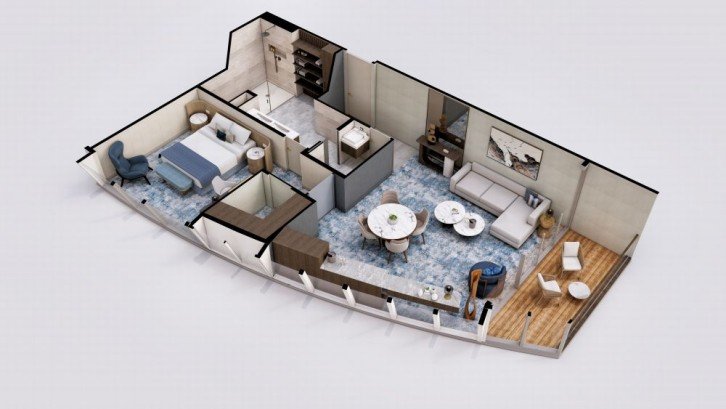 Panorama Suite floor Plan