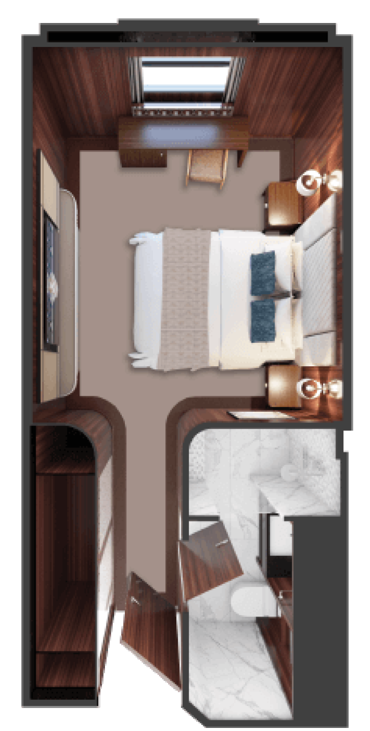 Ocean Suite Guarantee floor Plan