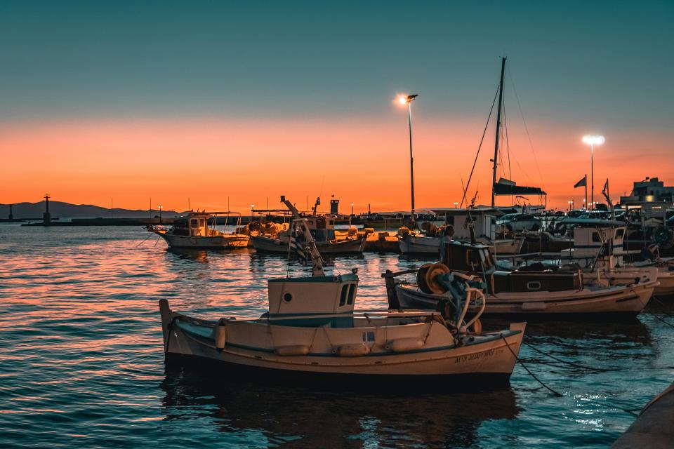 Tinos cruise port