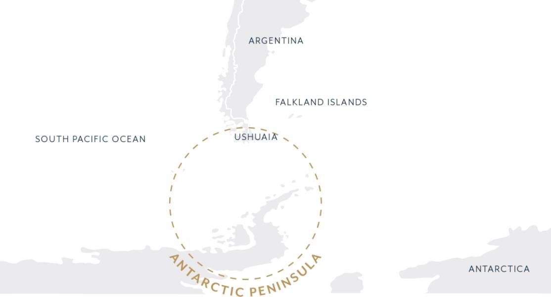 Antarctica Map