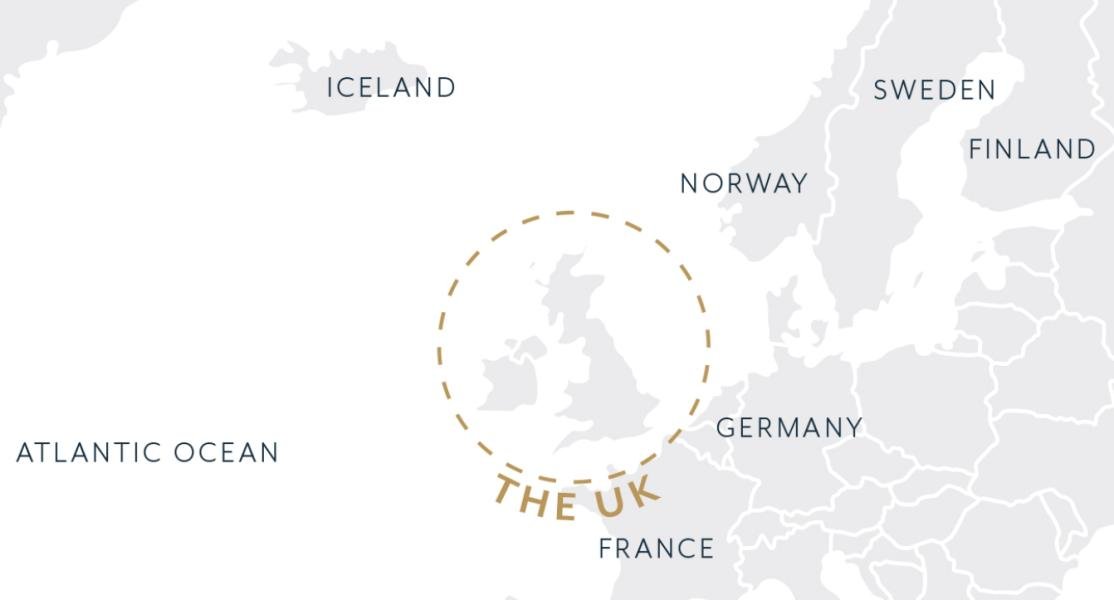 United Kingdom Map