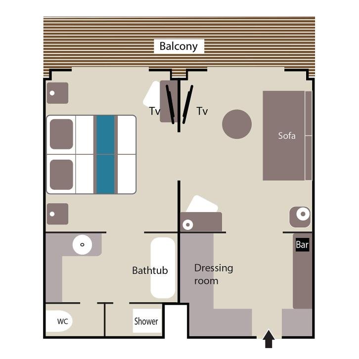 Grand Suite floor Plan