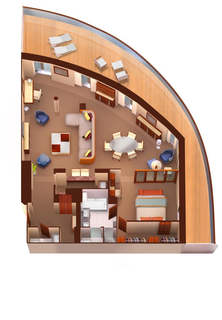Signature Suite floor Plan