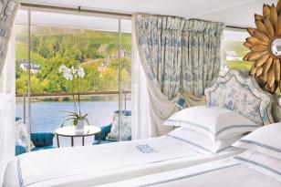 Deluxe Balcony cabin on S.S. Antoinette