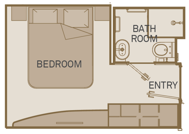 Standard Suite floor Plan