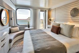 Lower Decks Balcony Stateroom on Le Dumont-d'Urville