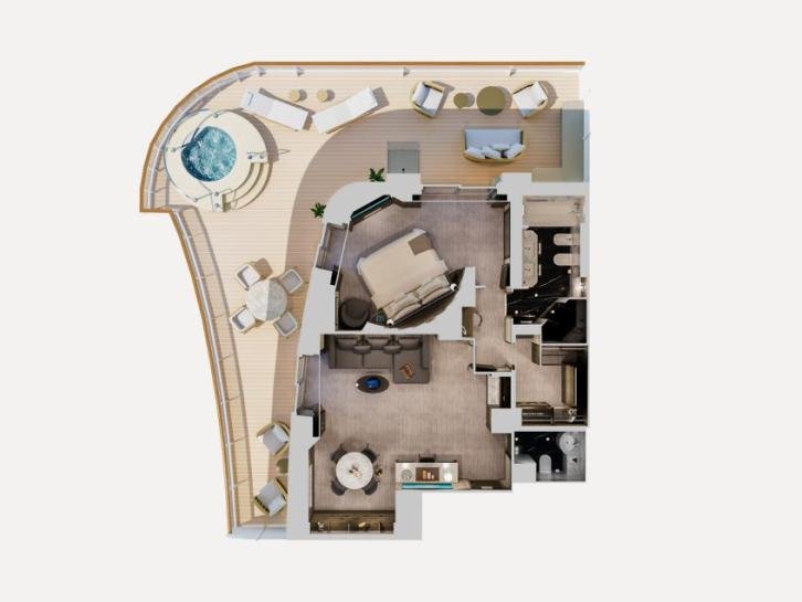 Cocoon Residence floor Plan