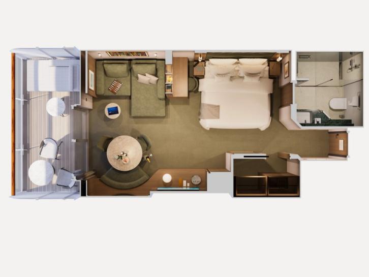 Penthouse floor Plan