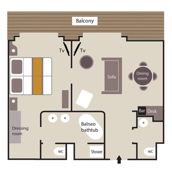 Owner's Suite floor Plan