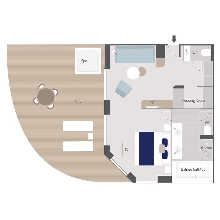 Owner's Suite floor Plan