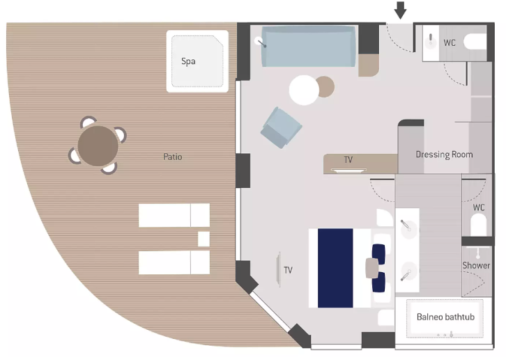 Owner's Suite floor Plan
