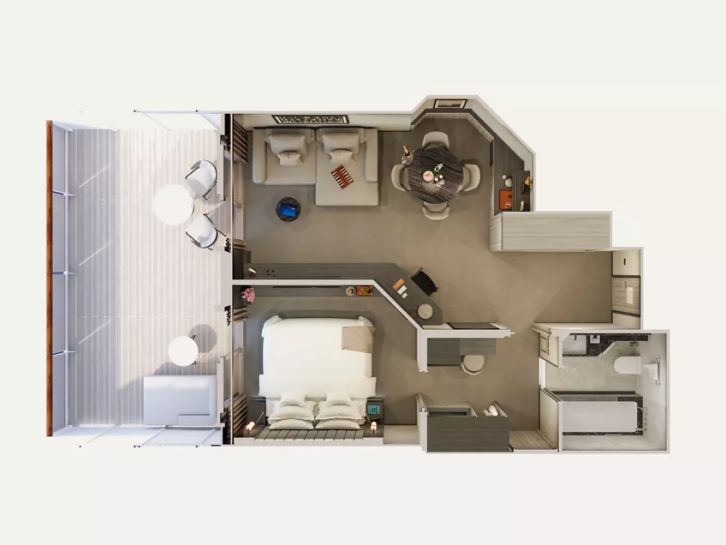 Grand Penthouse floor Plan