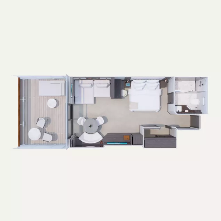 Penthouse floor Plan