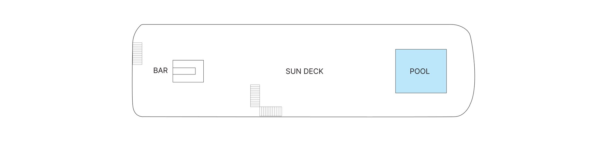 Luna Deck plan on AmaMelodia