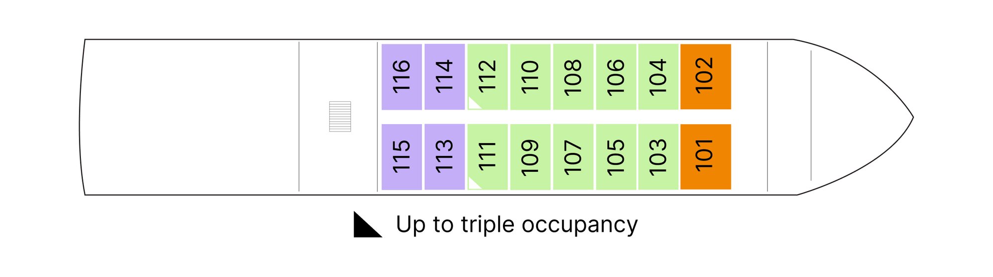 Salsa Deck plan on AmaMelodia
