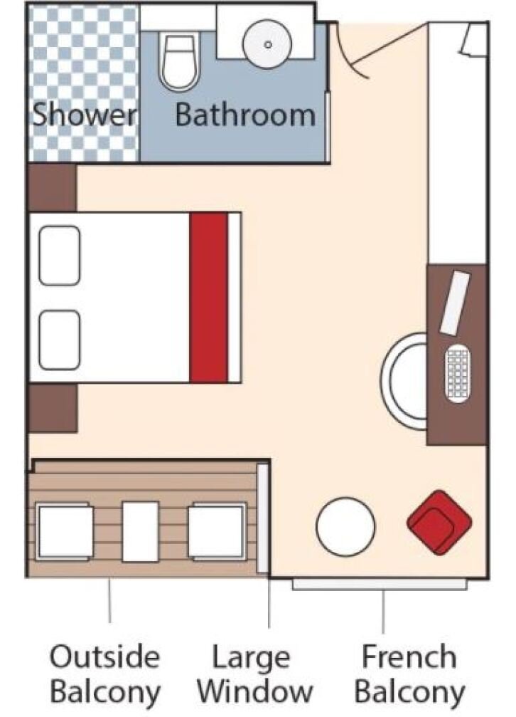 Category BA  floor plan on AmaSerena
