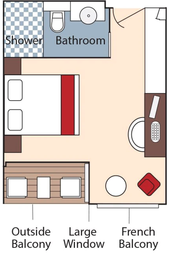 Category BB  floor plan on AmaVenita