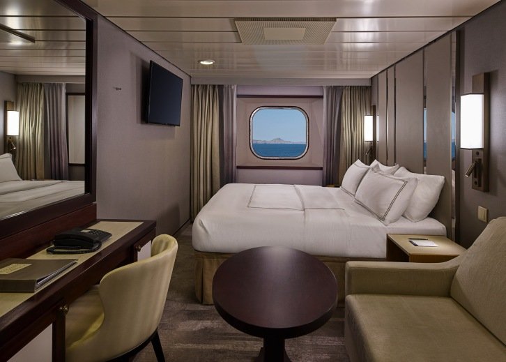 Oceanview cabin on Azamara Journey