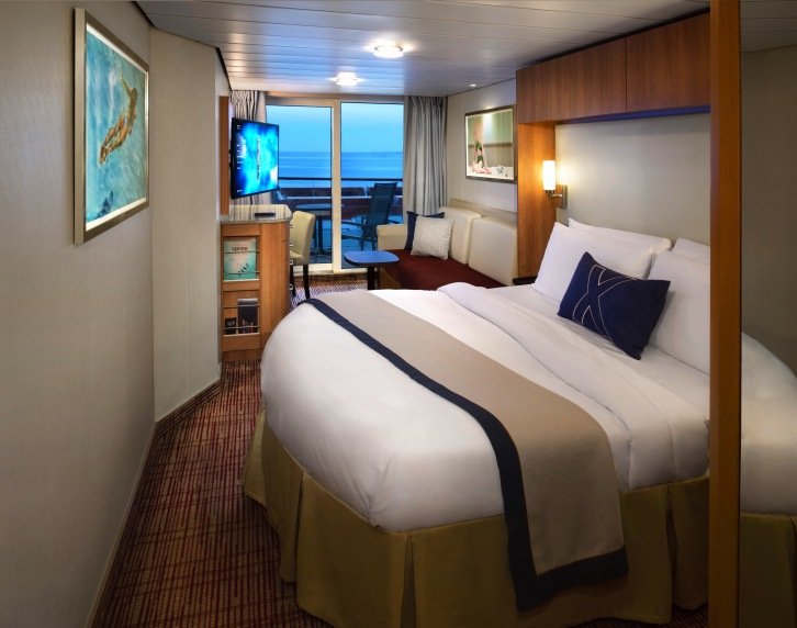 Deluxe Veranda Stateroom on Celebrity Eclipse