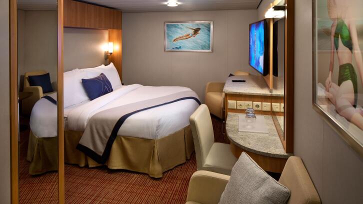 Inside Stateroom on Celebrity Reflection