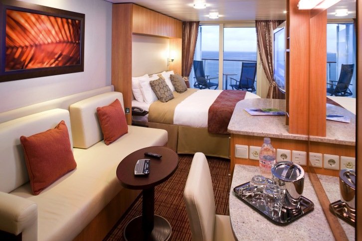 Deluxe Veranda Stateroom Guarantee on Celebrity Solstice
