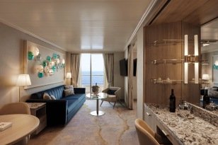 Sapphire Veranda Suite on Crystal Symphony