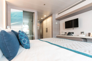 Lower Deck Balcony Stateroom on Le Lyrial
