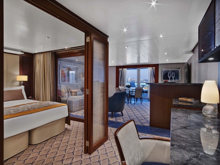 Penthouse Spa Suite on Seabourn Encore